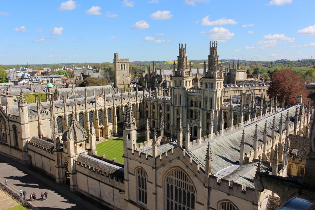 Visiting Oxford in one day with high vantage point views of the city offers the best viewpoints 