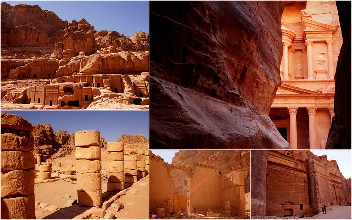 Visiting the archaeological sites in Petra, Jordan are the most famous and interesting thing to do for visitors seeking history, culture and photography