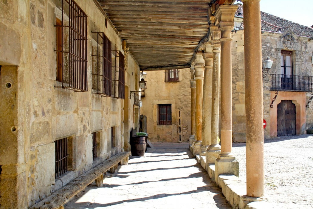 Visiting the medieval village of Pedraza, Spain with fascinating architecture that looks from a bygone era 