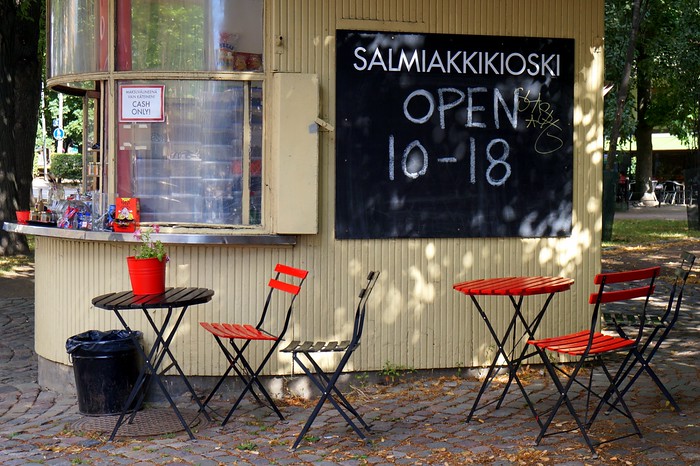 Visiting the salmiakkikioski in Helsinki, Finland for all things salmiakki! Visiting the salmiakkikioski in Helsinki, Finland for all things salmiakki!