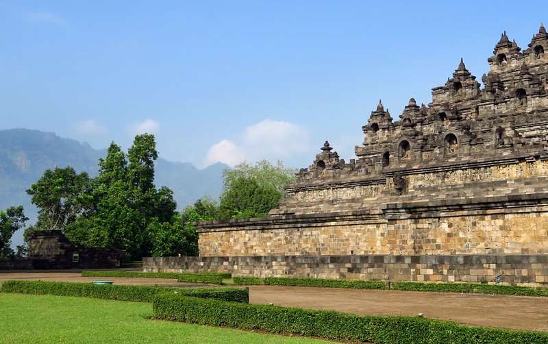 Visiting the temple of Borobudur in Indonesia as one of the top things to do and attractions worthy checking out