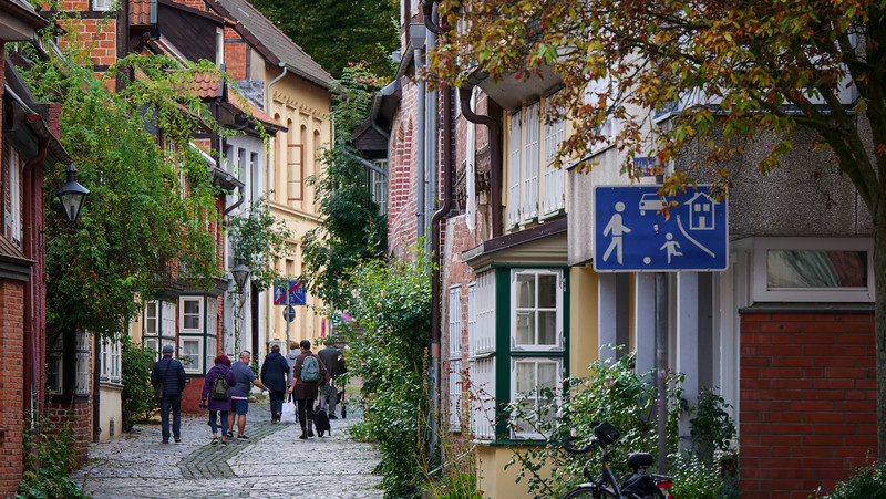 Walking down the crooked medieval streets of Lüneburg, Germany was one of the highlights from our time visiting the town