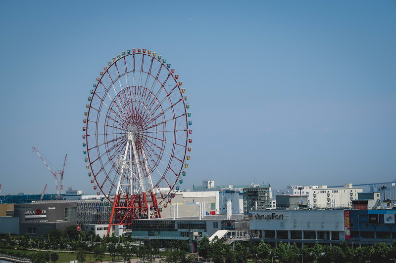When the Daikanransha Ferris wheel first opened in 1999 in Odaiba, it was the tallest Ferris wheel in the world! When the Daikanransha Ferris wheel first opened in 1999 in Odaiba, it was the tallest Ferris wheel in the world!