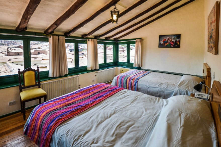 Where to stay in Cusco - Hostal Corihuasi offers rooms with incredible views in Peru