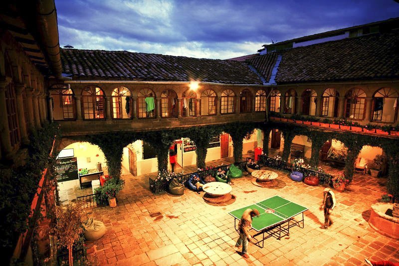 Where to stay in Cusco - Pariwana is charming budget option for travelers to consider in Peru with outdoor table tennis 