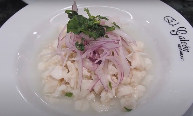 You have to try ceviche in Santiago, Chile 