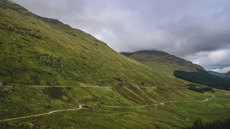 You'll be treated to these views on a Scottish road trip with plenty of windy mountain roads